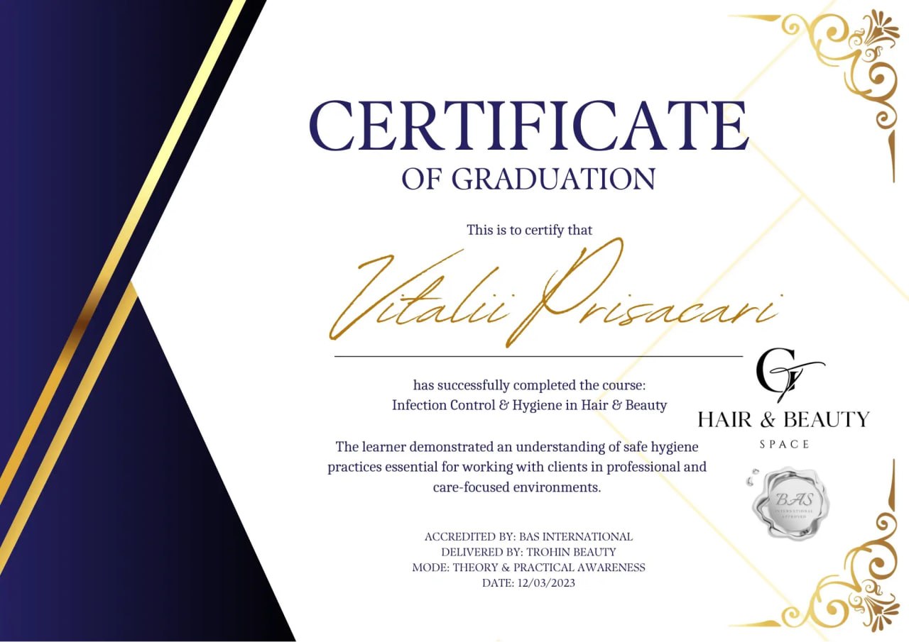 Infection Control & Hygiene in Hair & Beauty