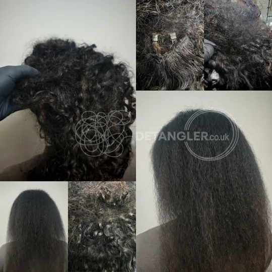 Complete matted hair recovery achieved without any cutting